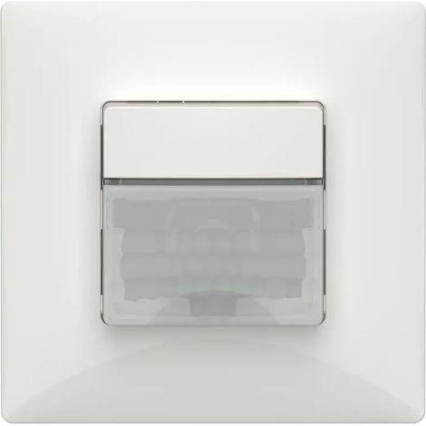 Theben the Mura S180-101 UP WH Rilevatore di presenza Montaggio a parete Incasso, interno, 170° rettangolare, 14 x 17 m, 1 canale luce, 1 canale presenza per HVAC, bianco, 2060655