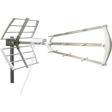 Antenne TNT Amplifiée - D-Home - Connectée - Application Smartphone - Montage Mural ou Table (1/4)