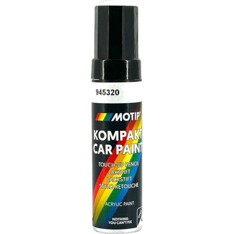 PINCEAU RETOUCHE KOMPAKT 945320 BLANC BRILLANT 12ML MOTIP