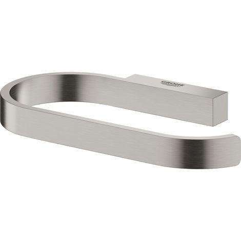 Porte papier toilette Grohe SELECTION sans couvercle acier