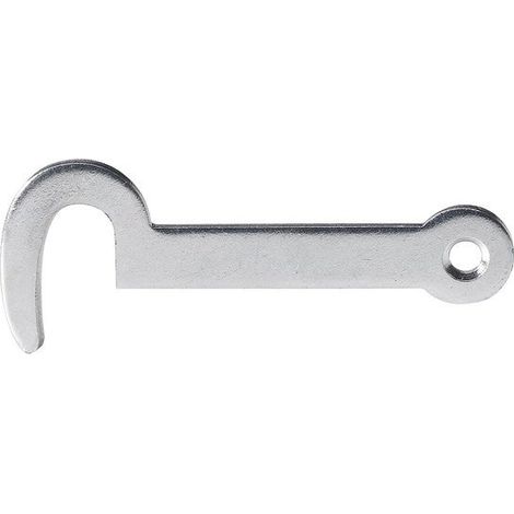 Lot De 2 Crochets De Contrevent Acier Hettich, L.70 X L.27 Mm