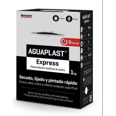 Polvere riparazione interna Aguaplast bianco 1 kg asciugatura rapida