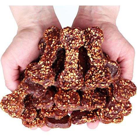 Hundeleckerli, Snack Fleischwürfel Ente mit Reis Hau&Miau 500g