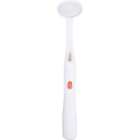 Miroir dentaire LED professionnel pour examen buccal - Outil de soin dentaire orange (1/5)