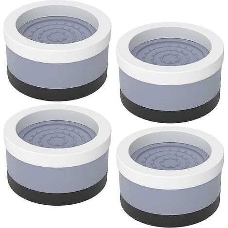 Rehausseur de lit robuste pour canapé, table basse et fauteuil, hauteur de 4,5 cm (1,77 pouce), tapis de sol inclus (lot de 4).-Gray
