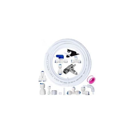 Universelles Anschlussset für 15 m/10 m Wasserrohr für Kühlschrank, Umkehrosmosefilter (15 m) (1/5)