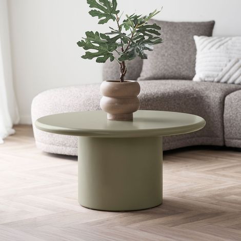 Henny table basse Ø80 cm vert. (1/5)