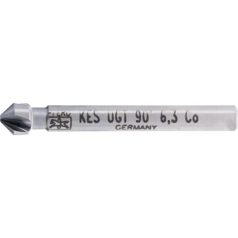 PFERD HSSE Co5 Kegel-und Entgratsenker 90° Ø 6,3 mm Schaft-Ø 5 mm DIN 335 C mit Ungleichteilung (1/3)