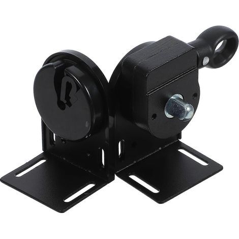 jeu de supports de rechange pour stores enrouleurs, accessoires pour stores enrouleurs et rideaux.-7.60X5.30X4.20CM-Black (1/4)