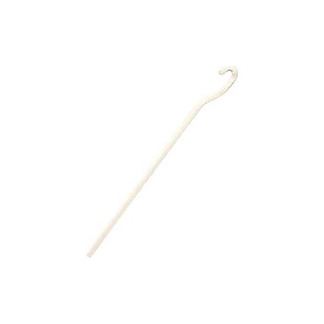 Tringle pour cimaise P24 en aluminium - longueur 1.50 m - finition blanc - CIVIC INDUSTRIE