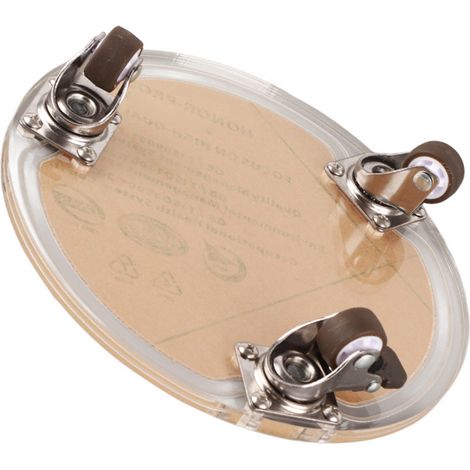 Plateau Acrylique Transparent Rond pour Purificateur d'Air et Chauffage - Support pour Climatisation et Base de Chauffage