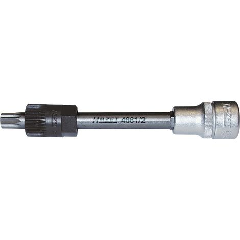 HAZET Keil(rippen)riemenscheibe-Werkzeug 4641/2 Vierkant hohl 12,5 mm (1/2 Zol (1/5)