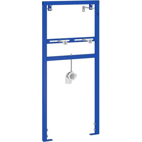 Support mural de salle de bain, bleu, 50 x 3 x 112 cm (1/5)