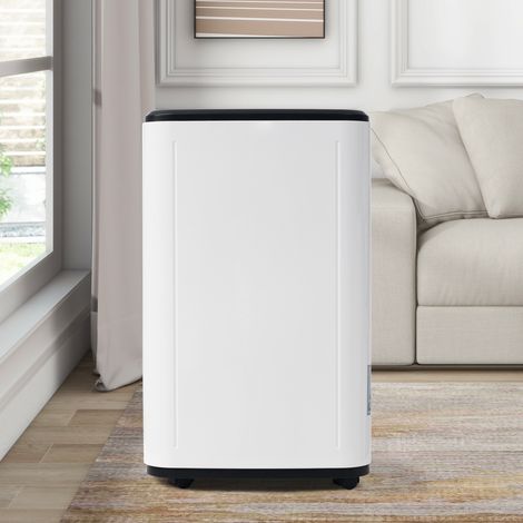Deumidificatore da 6 litri. Purificatore d'aria 3 in 1. 25 L/giorno per 26㎡. Resistente a muffe e umidità. Schermo LED (1/5)