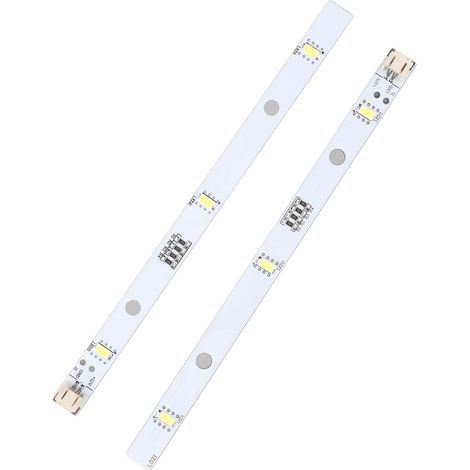 Lot de 2 bandes lumineuses LED MDDZ-162A 1629348 1529227 de rechange pour réfrigérateur congélateur Hisense 16 cm Barre de lampe en plastique pour luminaires intérieurs (1/5)
