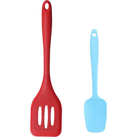Ustensile De Cuisine En Silicone - Résistant À La Chaleur Jusqu'à 230 °C - Pour Cuisinière Et Plaque À Induction - Lot De 2 Pièces (1/5)