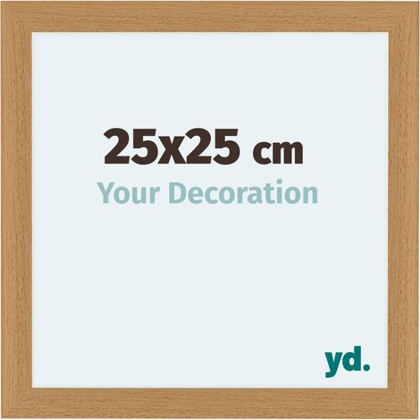 yd. - Cadre photo 25x25 - Hetre - MDF - Como (1/5)