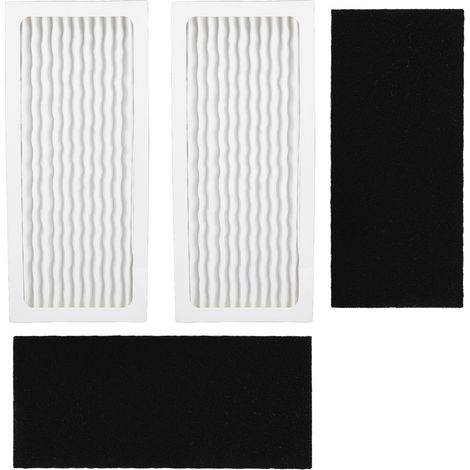 Filtre de rechange - Purificateur d'air 04383 04384 04385 - Charbon actif HEPA - Lot de 2 (1/5)