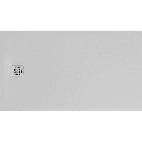 Piatto doccia bianco 90x160 cm Globo serie Docciapietra DP16090501 Bianco - Mineralsolid (1/4)