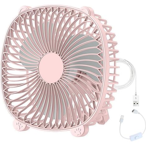 Ventilateur mural sans perçage USB rechargeable suspendu silencieux mini ventilateur cuisine toilette dortoir maison été (1/5)