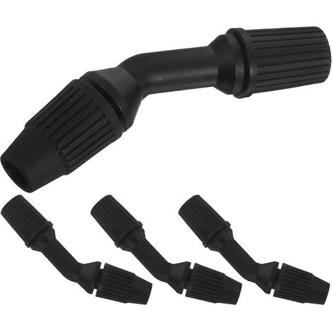 Uniform Spray Conical Spray Accessories for Garden and Agricultural Use in Black Plastic with Easy Installation 4Pcs (1/5)