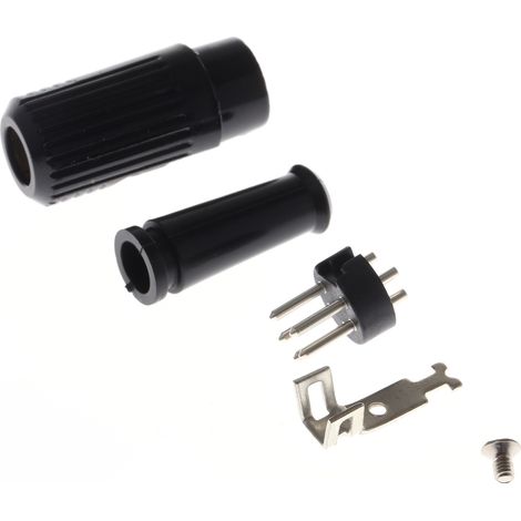 Connecteur DIN RS PRO, 5 contacts, Mâle, Montage sur câble ( Prix pour 1 )