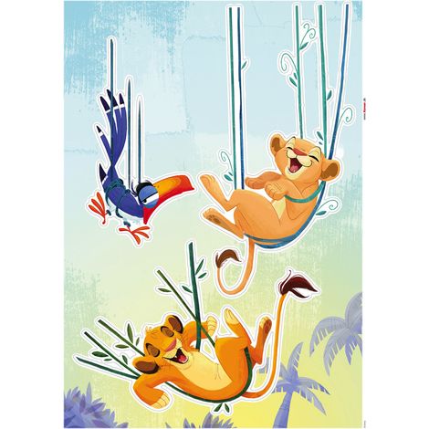 Stickers muraux- Disney Le Roi lion Relax