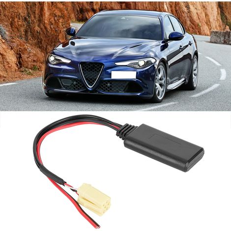 Câble audio Bluetooth Aux pour Alfa Romeo 159 2007, adaptateur filaire sans fil, kit mains-libres voiture, connexion autoradio, accessoire compatible (1/5)