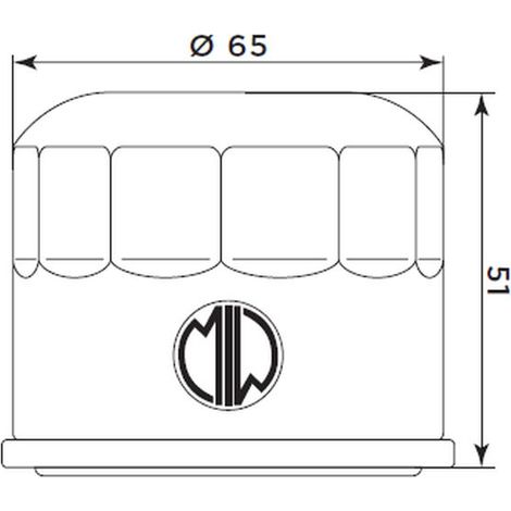 FILTRO OLIO MIW (MEIWA) 2024/03 BMW G 310 R / GS '17-'22 (OEM: 11428562889)