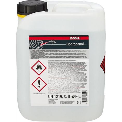 Isopropanol 5L Botella E-Coll