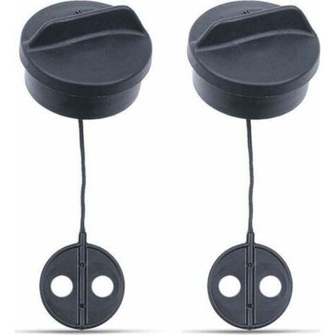 2 Pièces Bouchon de Réservoir pour STIHL FS38 FS45 FS55 FS56 FS80 FS81 FS85 FS88 FS120, XU, AUMEL Bouchon Essence de Débroussailleuse Bouchon de Réservoir Rechange Pièces Détachées - (1/4)