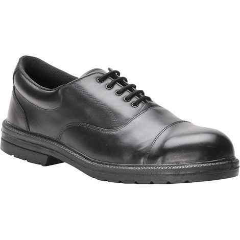 Oxford-Schuh S1P Farbe: Schwarz Größe 39 - Portwest