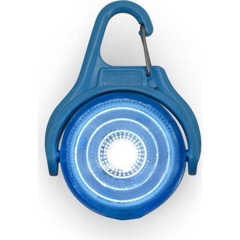 Wiederaufladbares Sicherheitslicht und Tracker für Haustiere, Kinder und Schulen (blau), wiederaufladbar (1/5)