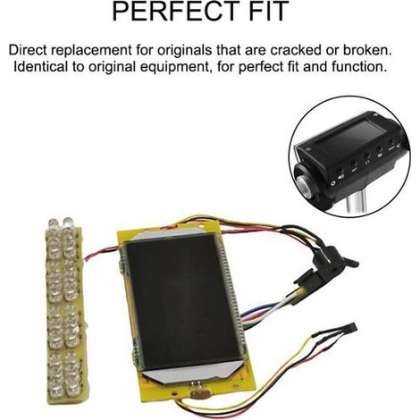 Lcd Écran D\'Affichage De Scooter Électrique - Accessoires De Remplacement 8 Pouces 36V Pour Kugoo S1 S2 S3 (1/4)