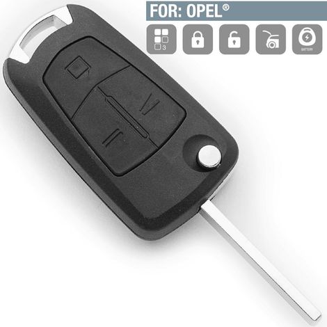 Boitier Plip remplacement 3 Boutons Opel Astra, Signum, Vectra, Zafira (1/2)