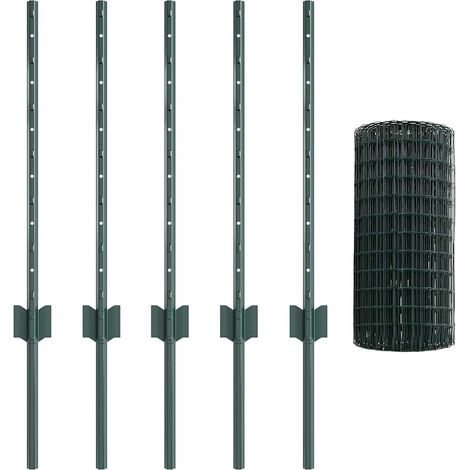 Maison Exclusive - Geschweißter Drahtzaun 10 x 0,6 m (B x H)