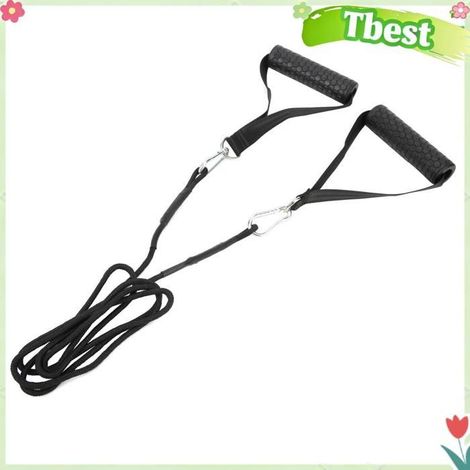 Tbest Câble de presse triceps vers le bas Câble de Pression pour Triceps, Poignée Réglable en Caoutchouc et Nylon sport module (1/5)