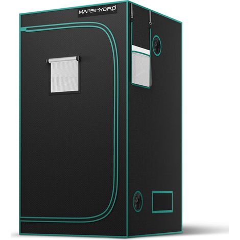 Mars Hydro – Tente de culture indoor 100x100x180cm – Chambre noire en 1680D – Serre pour plantes d'intérieur – Matériau résistant et durable