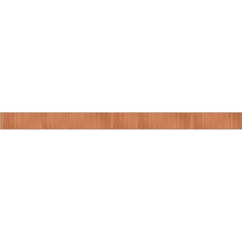 Tapis de sol,Tapis rectangulaire marron 70x1000 cm bambou CFW244773 (1/5)
