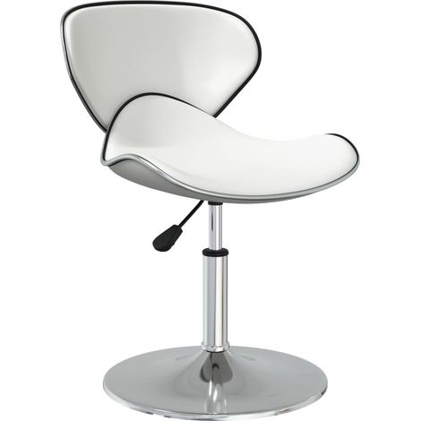 Maison Exclusive - Esszimmerstühle 4 Stk. Weiß Kunstleder
