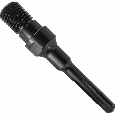 1 Adaptateur 1 1/4" UNC vers SDS MAX, Acier trempé, 200 mm, pour foret diamanté à carottage (1/5)