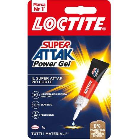 Colla Super Attak Power Flex 3 Gr Loctite (1/5)