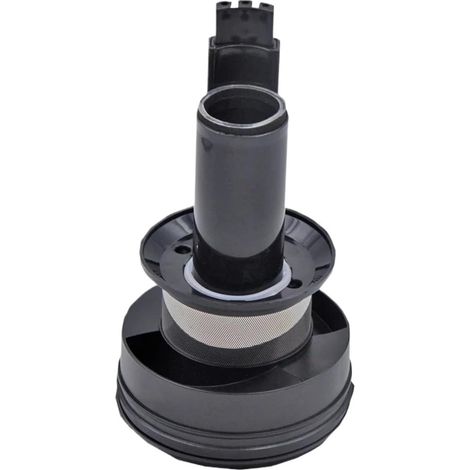 Compatible avec les aspirateurs balais Ultenic U10 / Proscenic : filtre central noir, filtre multi-cônes. (1/4)