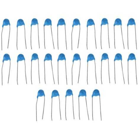 Kit de 25 condensateurs monolithiques céramiques haute tension 221 kΩ (220 pF, 15 kV) (1/5)