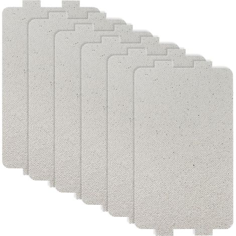 Plaque Mica Micro-Ondes - 11,5 x 6,5 cm - Isolation Thermique Haute Température - Remplacement Universel Four Micro-Ondes - Lot de 6 (1/5)