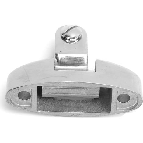 Charnière de pont universelle en acier inoxydable de 70 mm avec boulon et tapis en caoutchouc pour Ba (1/5)
