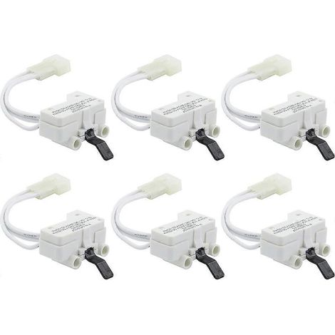 6 pièces machine à laver couvercle Switch pour 3406107 machine à laver sèche-linge couvercle Switch compatible Replacements (1/5)
