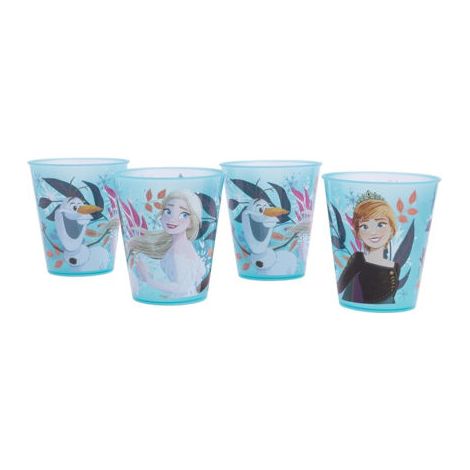 SET 4 VASOS PP JOY 285ML FROZEN
