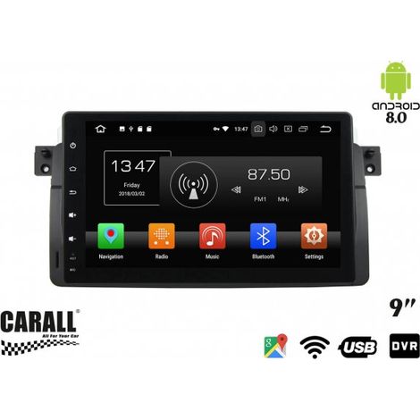 Autoradio Android 8,0 BMW E46 GPS DVD USB SD WI-FI Bluetooth Navigatore