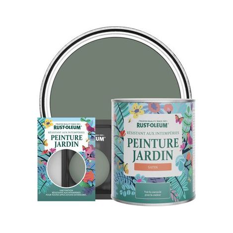 Peinture Jardin, Finition Satinée - Sérénité (1/2)